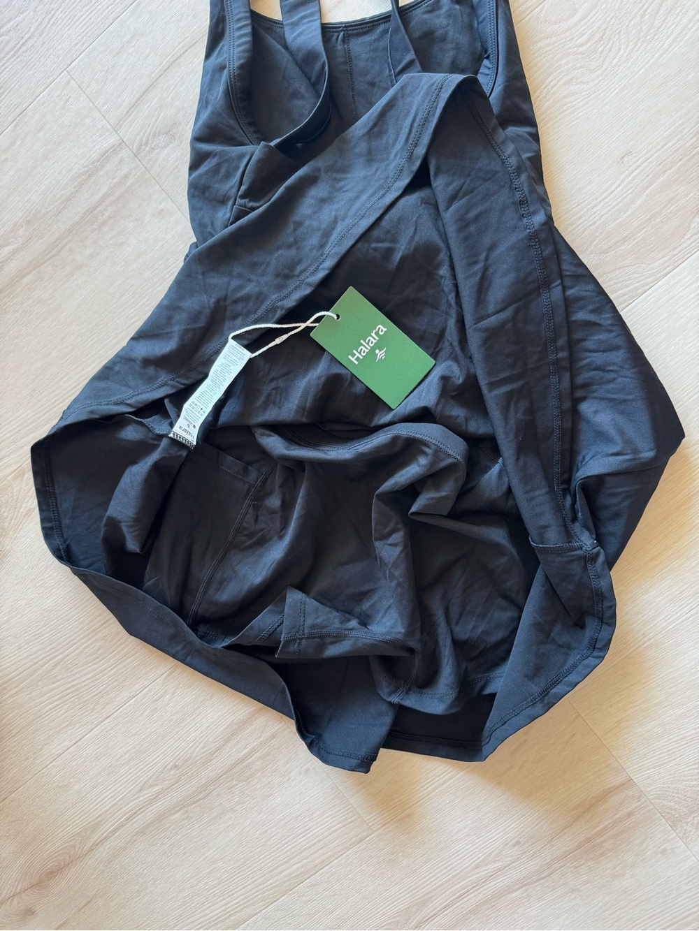 Halara Black Tank Dress - Picture 3 of 3